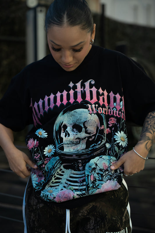 HUNNITBAND ‘LATE BLOOM’ OVERSIZED T-SHIRT